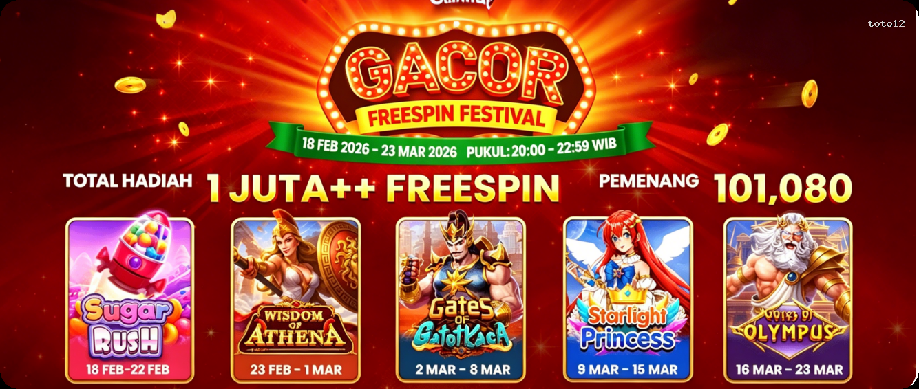 Login toto12 Sekarang Bonus Melimpah